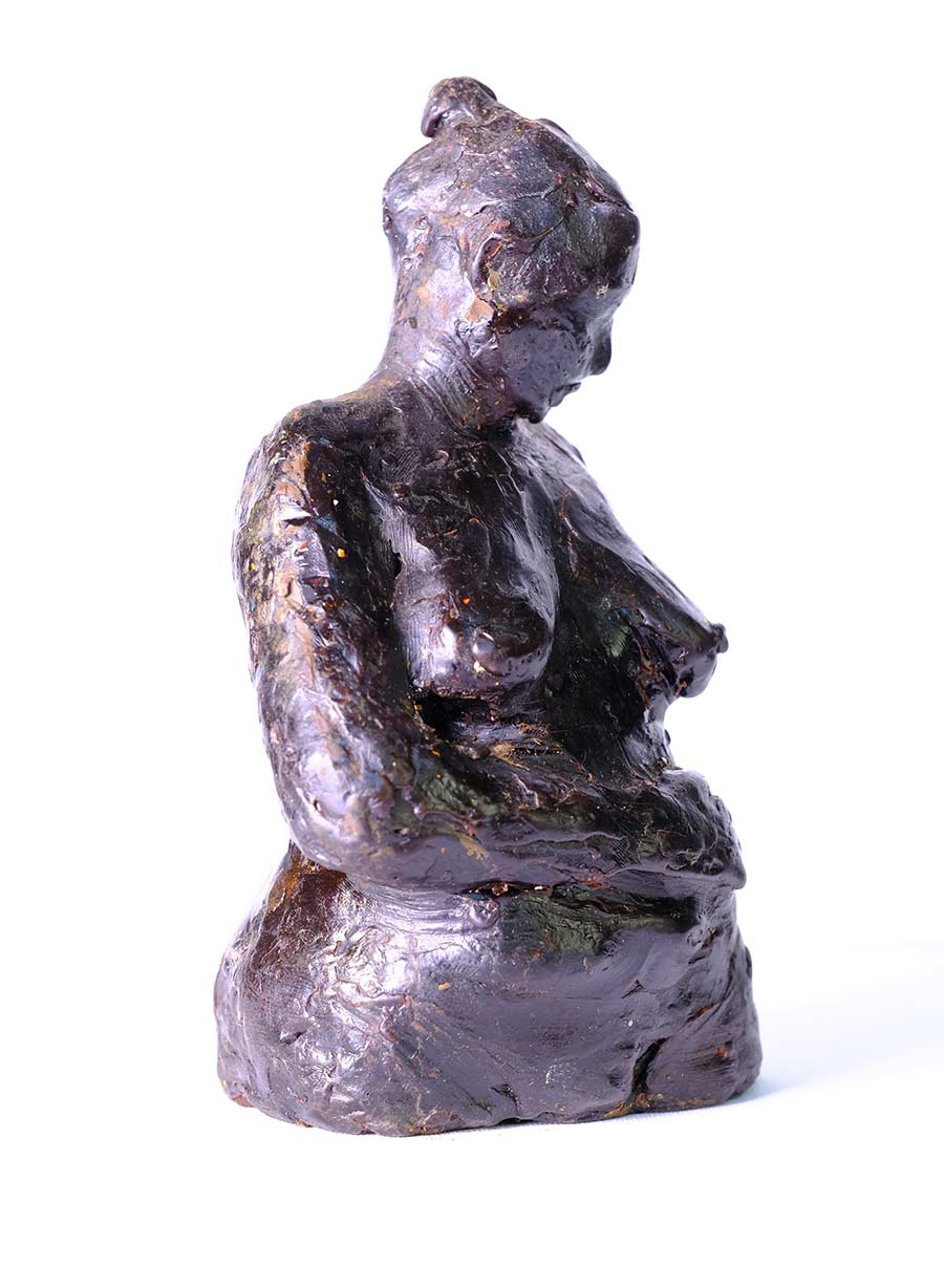 TorsoII, 30 cm. hoog, brons