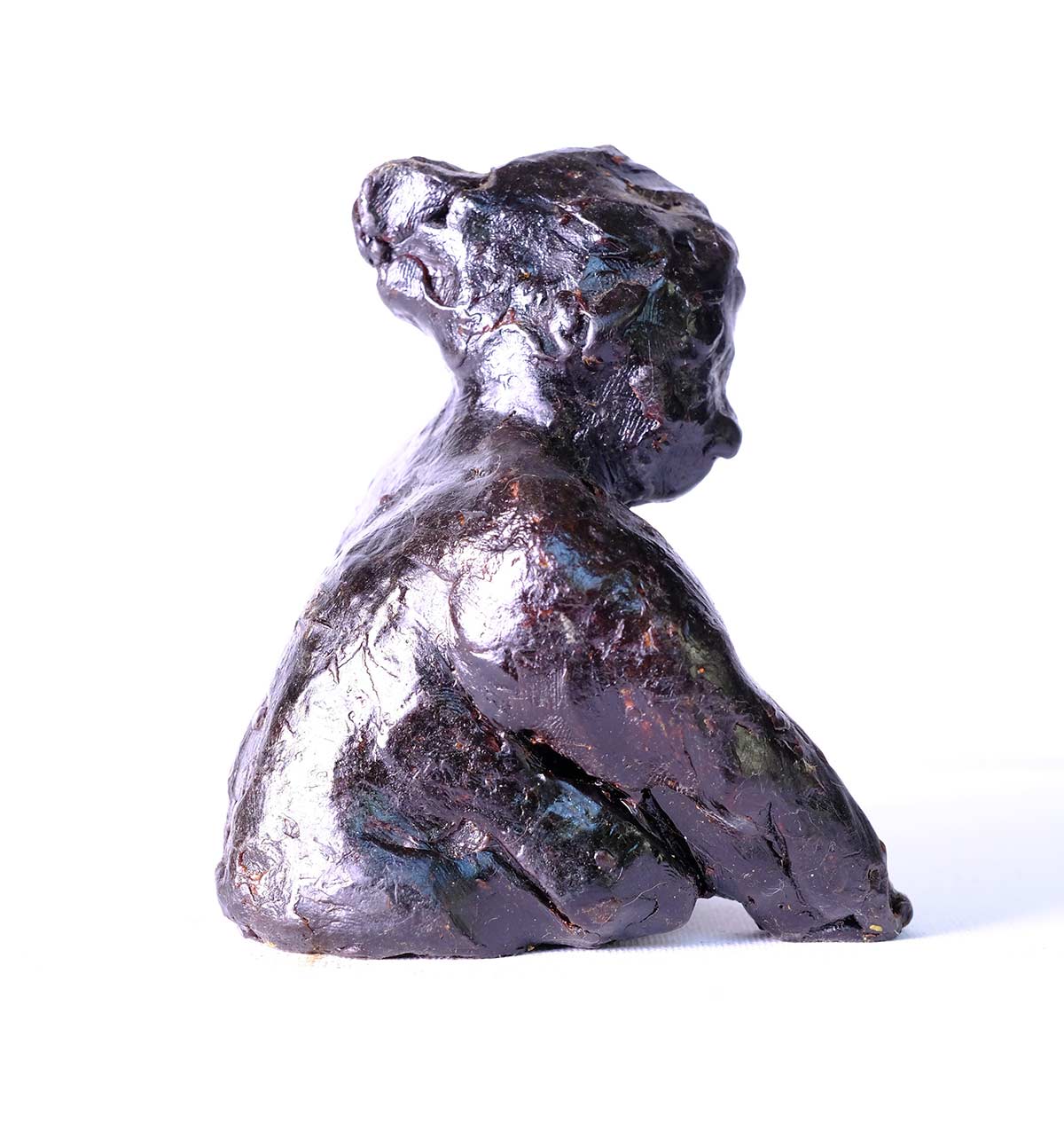 Torso IV, 15 cm. hoog, brons