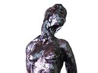 "Girl" 50 cm. hoog, brons