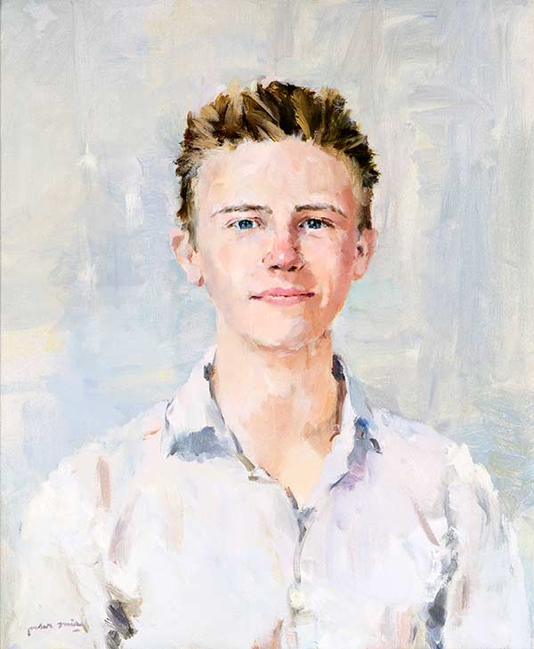 Portretten door de schilder Peter Smit.