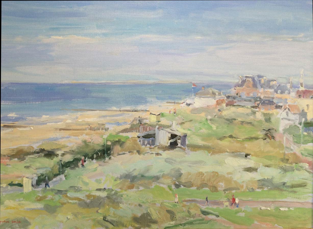 Domburg aan zee, olieverf op linnen, 50 x 70 cm, 2021